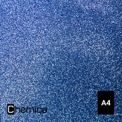 Chemica - Bling Bling Star - Bleu Roi Clair  (Royal Light Blue) - 30 x 20 cm