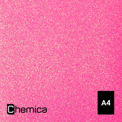 Chemica - Bling Bling Star - Rose Fluo (Fluo Pink) - 30 x 20 cm