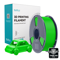 Sunlu - PETG - Vert (Green) - 1,75 mm - 1 kg avec RFID TigerTag