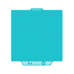 BIQU - Plateau d'impression CryoGrip Pro pour Bambu Lab X1/P1/P2/A1 - Bleu glacé lisse (Glacier Fine