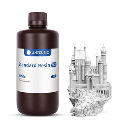 Anycubic - Standard Resin V2 - Blanc (White) - 1 kg