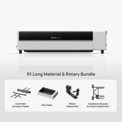 Bambu Lab - R1 - Pack de Matériaux Longs et Module Rotatif (Long Material & Rotary Bundle)