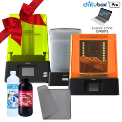 Pack Starter Phrozen - Sonic Mini 8K S avec Wash & Cure et ChituBox Pro 3 Mois