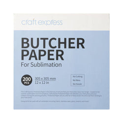 Craft Express - Sublimation - Papier de protection thermique - 30,5 x 30,5 cm
