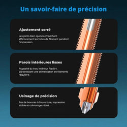 Creality - Buse Unicorn (Unicorn Nozzle Kit) - 0.8mm