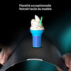 Creality - K2 Plus - Plateau d'impression PEI Givré - 350 x 350 mm