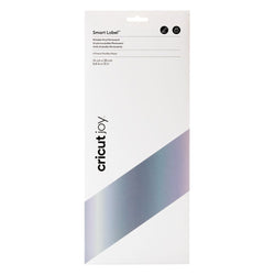 Cricut - Joy - 4 Feuilles de Vinyle Permanent - Argent - 14 x 33 cm