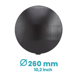 Ziflex - Base Magnétique High Temp Round 260 mm - Flsun QQ-S Delta