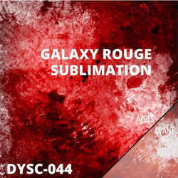 infusible ink sublimation galaxy rouge atome3d feuille 30x30 cm