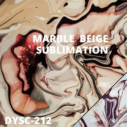 feuille sublimation marbre beige 30x30 cm atome3d infusible ink