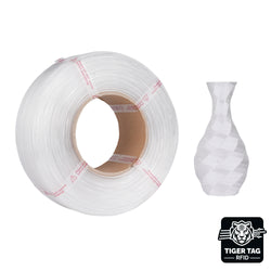 Jamg He - PETG - Transparent (Clear) - 1,75 mm - 1 kg - Refill avec RFID TigerTag