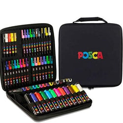 POSCA - Mallette de 60 marqueurs - Tout support