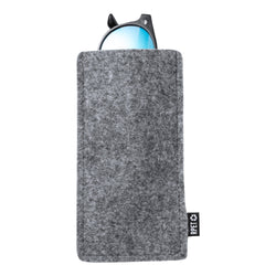 MissKraft - 5 Etuis à lunettes en RPET Glaffel - Gris