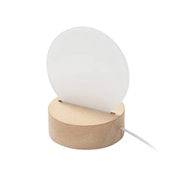 MissKraft Sublimation | Cadre Photo Acrylique Rond | 12 x 13 cm