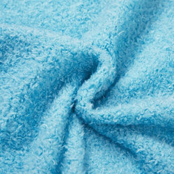 MissKraft - Sublimation - Sac en Peluche - 34 x 37 cm  - Bleu