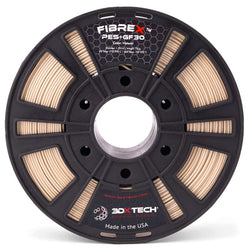3DXTech - FibreX - PES+GF30 - (Polyether Sulfone) - Natural - 1.75 mm - 750 g