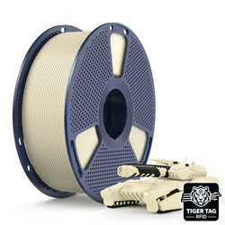 Sunlu - PLA - Blanc Os (Bone White) - 1,75 mm - 1 kg avec RFID TigerTag