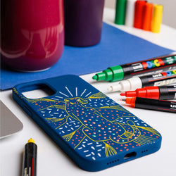 POSCA - Set 8 marqueurs PC-3M assortis - Pailletés