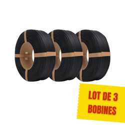 Pack Refill eSun - 3x ePLA Matte Noir Profond