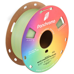 Panchroma Dual PLA - Mat Caméléon Bleu Arctique - Jaune (Matte Chameleon Teal-Yellow) - 1,75 mm - 1 kg
