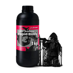 Phrozen - Water-Washable Resin - Rapid Black - 1 kg