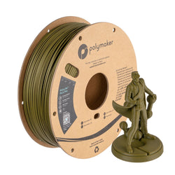 Polymaker - PolyLite PLA Pro - Vert Armée (Army Green) - 1,75 mm - 1 kg