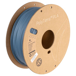 Polymaker - PolyTerra PLA - Bleu Doux (Muted Blue) - 1,75 mm - 1 kg