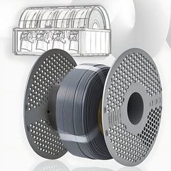 R3D - Lot de 3 MasterSpool Bobine Réutilisable Noir/Gris (Reusable Spool) ♻️ Consignées ?