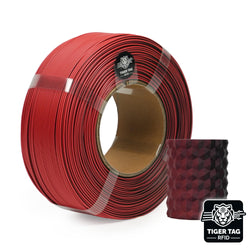 R3D - Matte Dual Color - Noir & Rouge (Black-Red) - 1,75 mm - 1 kg Refill avec RFID TigerTag