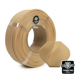 R3D - PLA WOOD - Bois Clair (Light Wood) - 1,75 mm - 1 kg - Refill avec RFID TigerTag