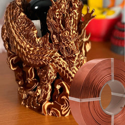 Panchroma PLA - Bronze Soie (Silk Bronze) - 1,75 mm - 1 kg - Refill