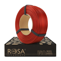 Rosa3D - PLA Starter - Rouge Jasper Satiné (Red Jasper Satin) - 1,75 mm - 1 kg Refill