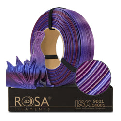 Rosa3D - PLA Galaxy - Arc-en-ciel Andromède (Rainbow Andromeda) - 1,75 mm - 1 kg Refill