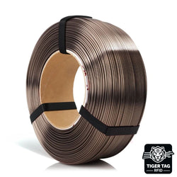 Rosa3D - PLA Silk - Bronze - 1,75 mm - 1 kg Refill avec RFID TigerTag