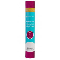 Silhouette - Vinyle Pailleté Rose (Glitter Pink) - Largeur 30 cm