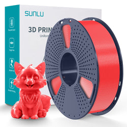Sunlu - PETG - Rouge Cerise (Cheery Red) - 1,75 mm - 1 kg