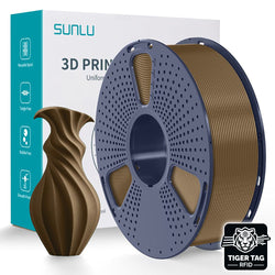 Sunlu - PLA - Café (Coffee) - 1,75 mm - 1 kg avec RFID TigerTag