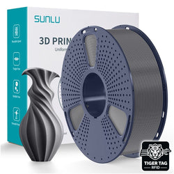 Sunlu - PLA - Gris (Grey) - 1,75 mm - 1 kg avec RFID TigerTag