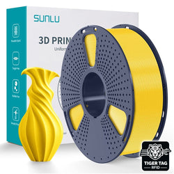 Sunlu - PLA - Jaune (Yellow) - 1,75 mm - 1 kg avec RFID TigerTag