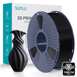 Sunlu - PLA - Noir (Black) - 1,75 mm - 1 kg avec RFID TigerTag