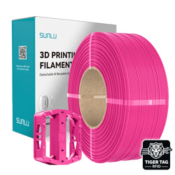 Sunlu - PETG - Magenta - 1,75 mm - 1 kg - Refill avec RFID TigerTag