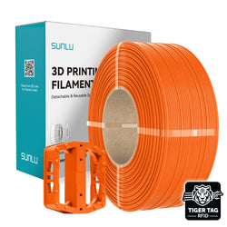 Sunlu - ABS - Orange Lever de Soleil (Sunny Orange) - 1,75 mm - 1 kg - Refill avec RFID TigerTag