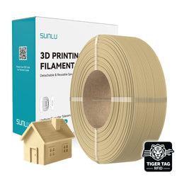Sunlu - Wood PLA - Bois (Wood) - 1,75 mm - 1 kg - Refill avec RFID TigerTag