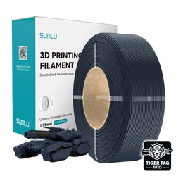 Sunlu - PLA - Minuit (Midnight) - 1,75 mm - 1 kg - Refill avec RFID TigerTag