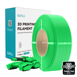 Sunlu - PLA - Vert (Green) - 1,75 mm - 1 kg - Refill avec RFID TigerTag