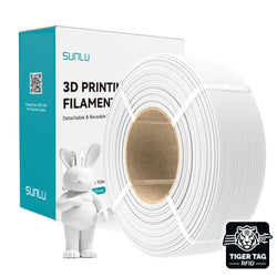 Sunlu - PLA Matte - Blanc (White) - 1,75 mm - 1 kg - Refill avec RFID TigerTag