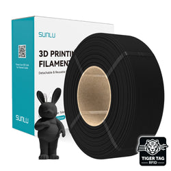 Sunlu - PLA Matte - Noir (Black) - 1,75 mm - 1 kg - Refill avec RFID TigerTag