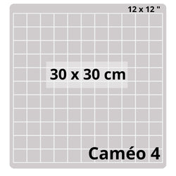 taille tapis de découpe silhouette cameo 4 atome3d
