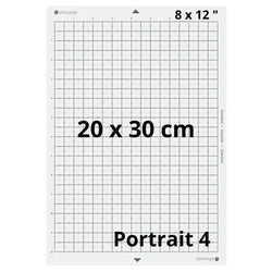 Silhouette - Portrait 4 - Tapis de Découpe - Adhérence Standard - 20 x 30 cm