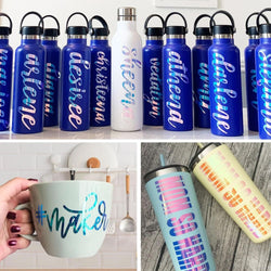 exemples de rouleau de TeckWrapCraft - Vinyle Adhésif - Vert Forêt - 30cm x 1,5 m